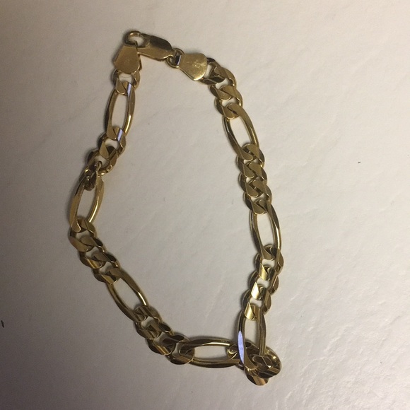 Vintage Fígaro Men’s Bracelet 8.5” 14k Solid - FIRM
